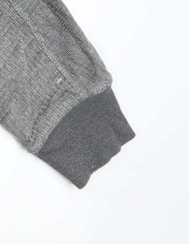 Zara Trafaluc Women Grey Cotton Blend Pullover Sweatshirt Size M