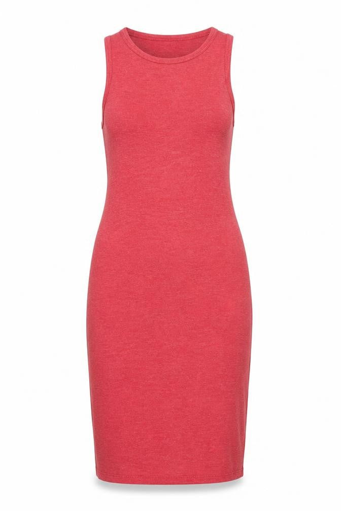 Forever 21 Women Red Sleeveless Bodycon Dress Size S