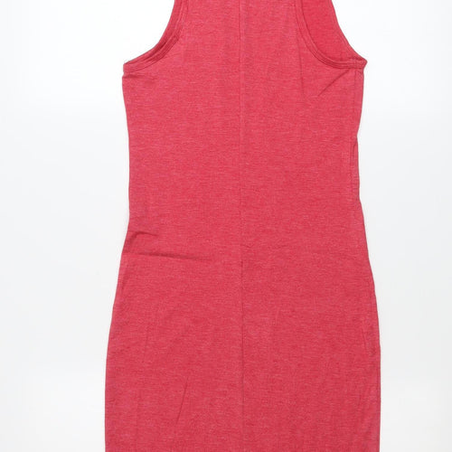 Forever 21 Women Red Sleeveless Bodycon Dress Size S