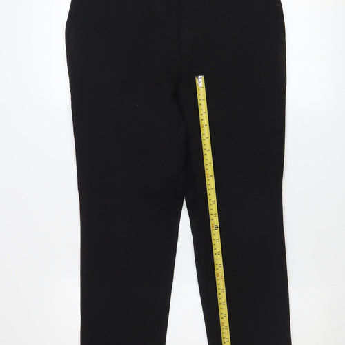 Marks and Spencer Women’s Black Size 12 Short Slim Trousers