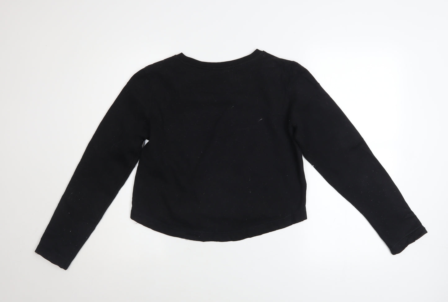Vero Moda Women Black S Graphic Print Pullover Sweatshirt
