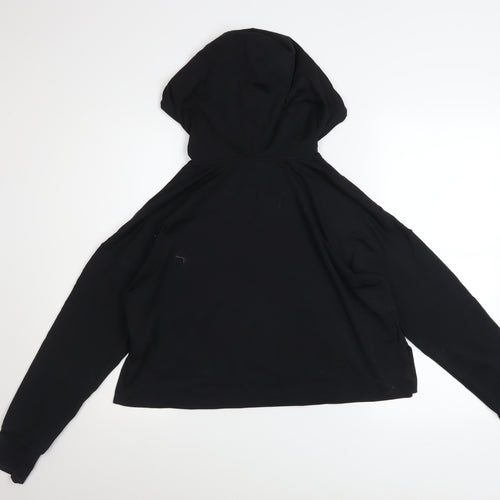 Nike Women's Black Dri-FIT Pullover Hoodie Size M Relaxed Fit