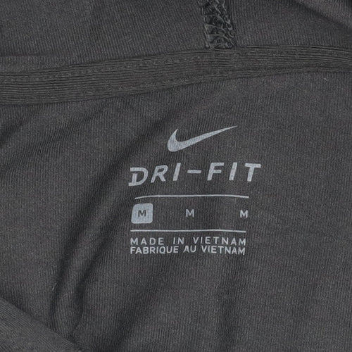 Nike Women's Black Dri-FIT Pullover Hoodie Size M Relaxed Fit