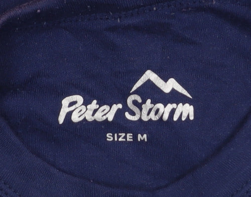 Peter Storm Men’s Blue Long Sleeve Active T-Shirt Size M