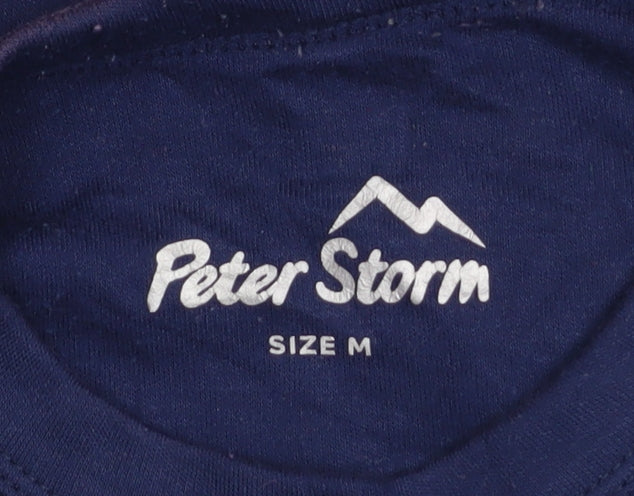 Peter Storm Men’s Blue Long Sleeve Active T-Shirt Size M