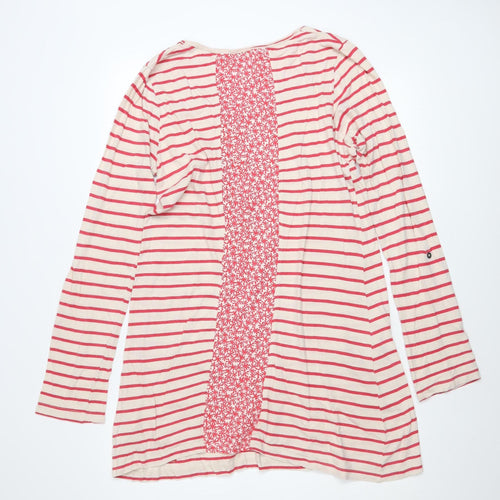 Weird Fish Women’s Multicoloured Size 12 Striped T-Shirt Dress