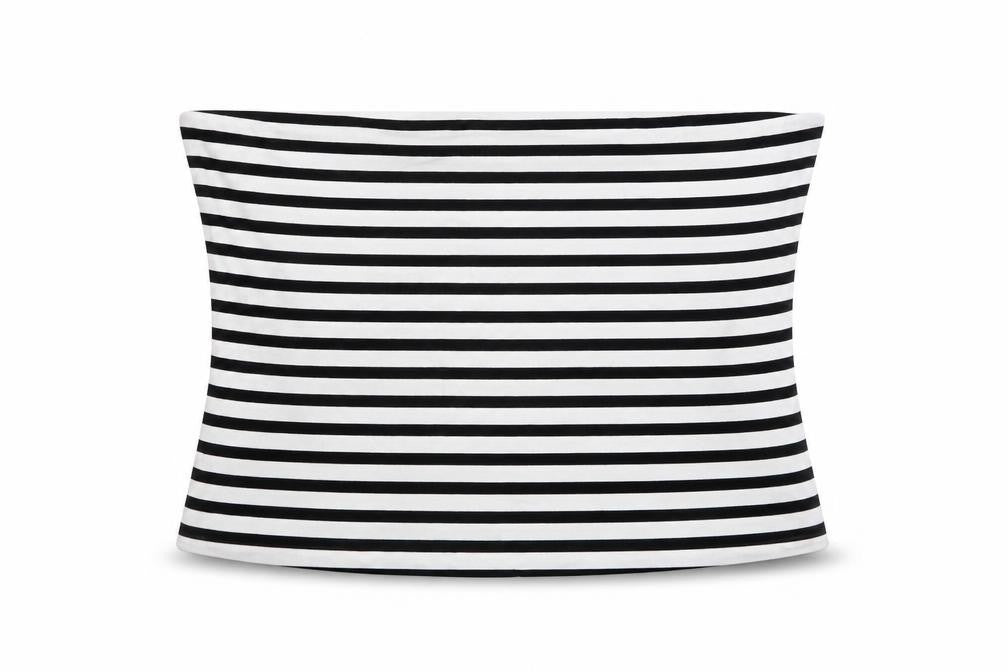 Front view of Marks & Spencer Women’s Multicoloured Striped Strapless Top XL