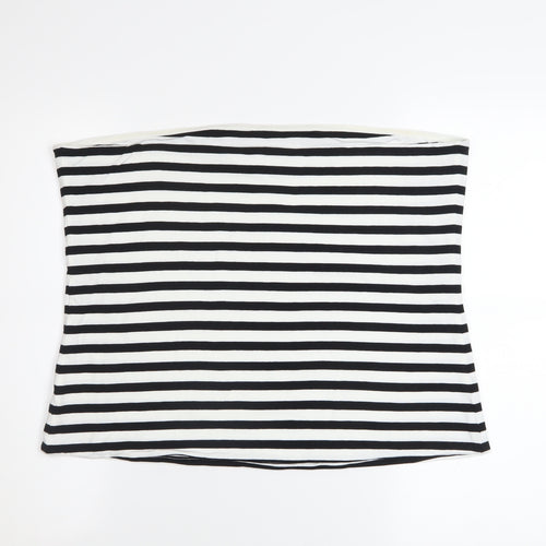 Marks and Spencer Women’s Multicoloured Striped Strapless Top XL
