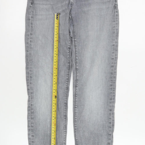 Vero Moda Unisex Grey Skinny Denim Jeans Size S 30in