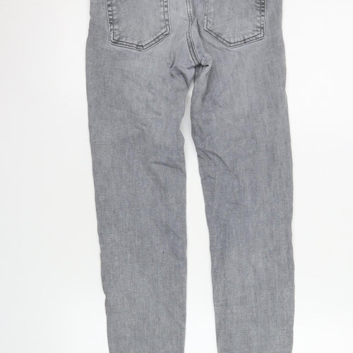 Vero Moda Unisex Grey Skinny Denim Jeans Size S 30in