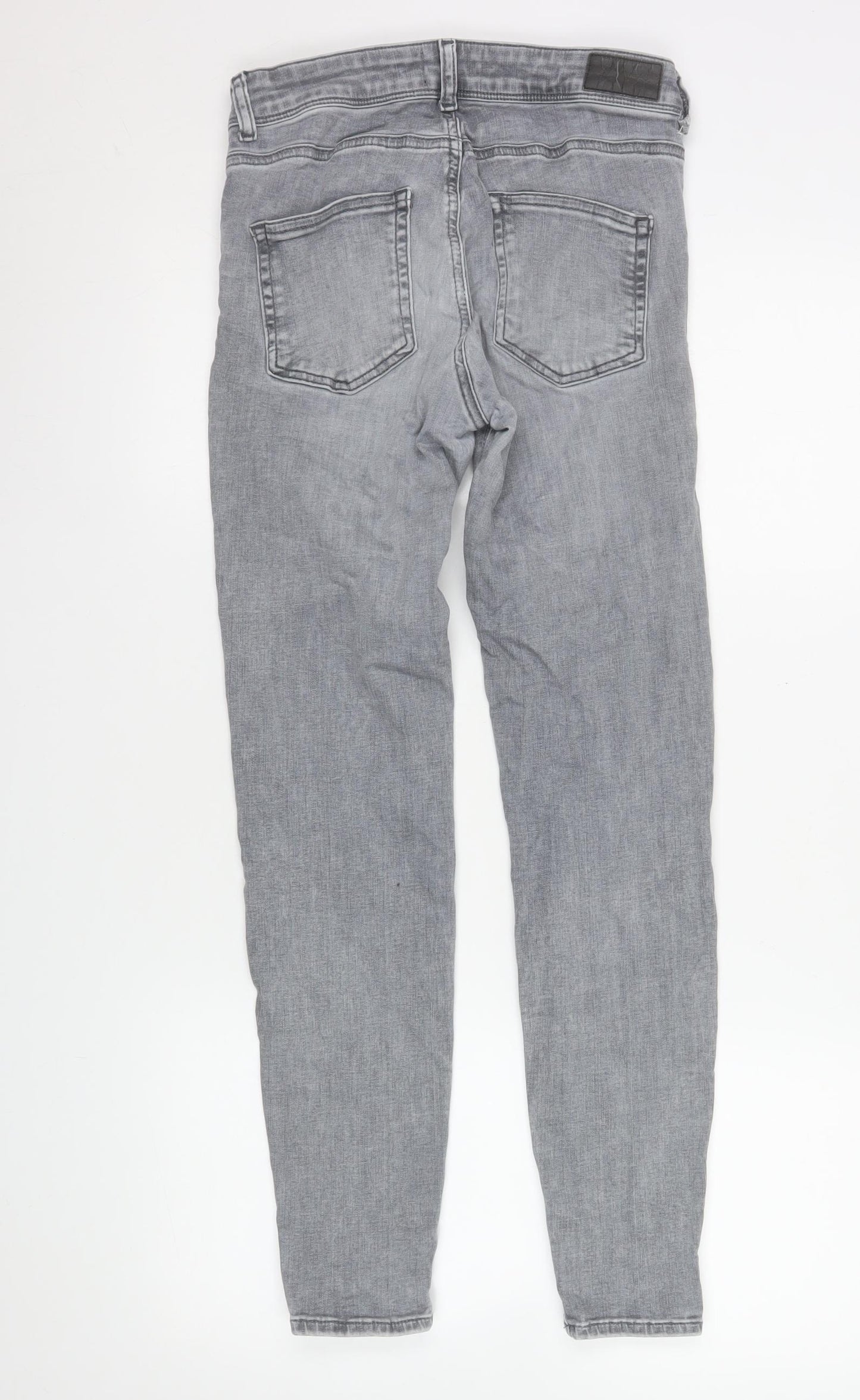 Vero Moda Unisex Grey Skinny Denim Jeans Size S 30in