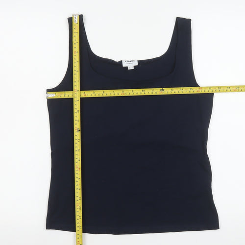 Vero Moda Aware Women's Navy Cotton Stretch Tank Top Size L