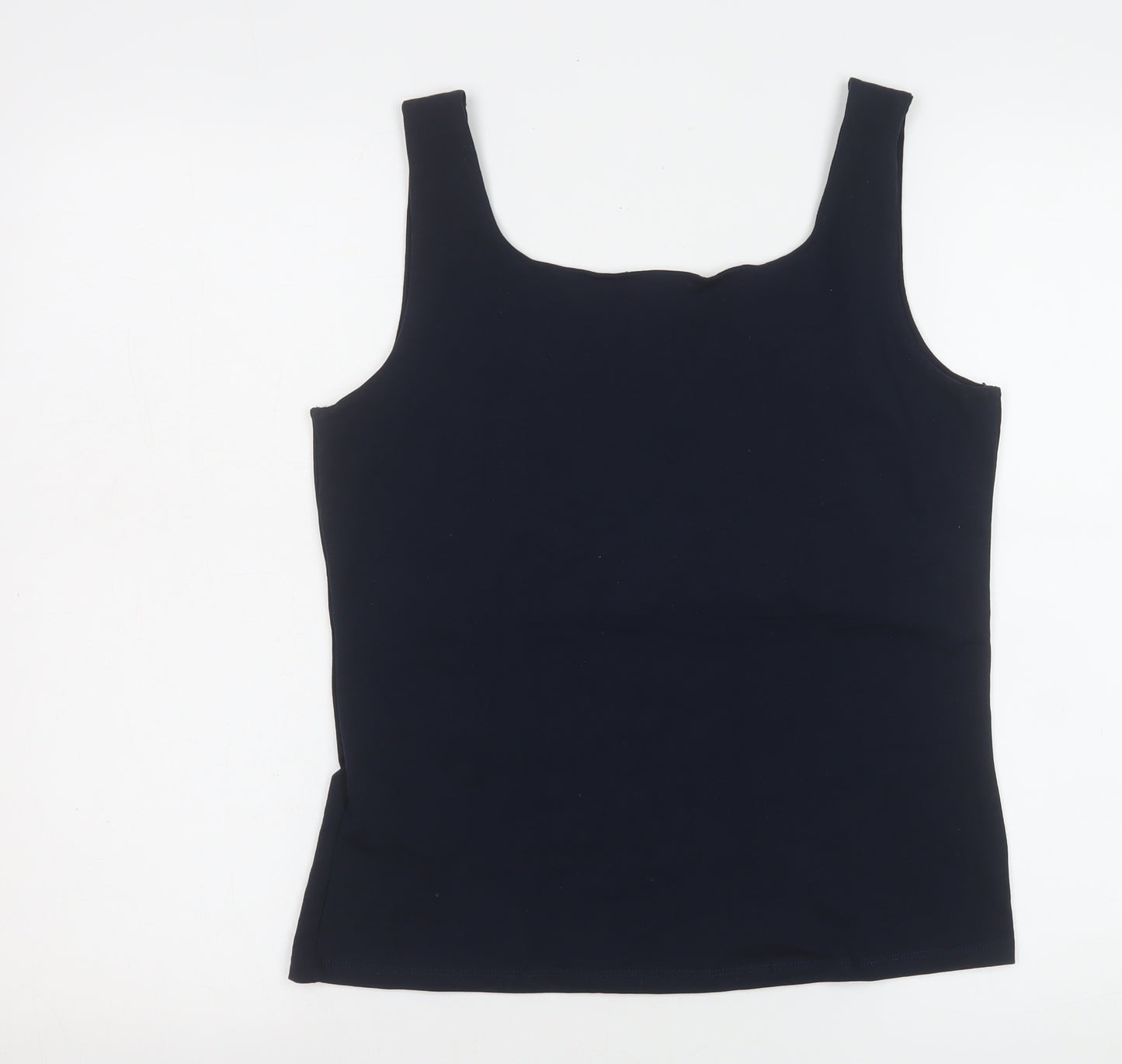 Vero Moda Aware Women's Navy Cotton Stretch Tank Top Size L