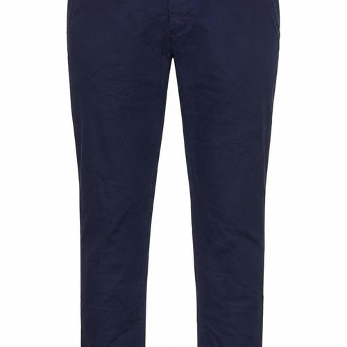 LCDN Men's Blue Chino Trousers 36R Cotton Blend Stretch