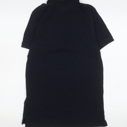 Tommy Hilfiger Men's Black Slim Fit Cotton Polo Shirt Size S