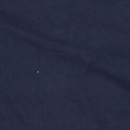 Slazenger Men's Blue Regular Fit Cotton Crew Neck T-Shirt Size L