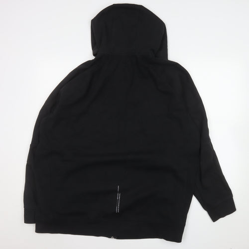 -9° PEAK Men Black 2XL Hooded Full Zip Casual Jacket