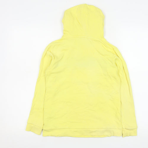 Sfera Boys Yellow Hoodie 9 Years Pullover Colourblock Graphic Sweatshirt