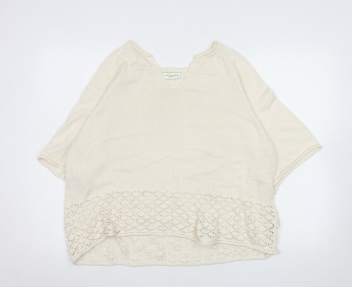 Carolyn Donnelly The Edit Women’s Ivory Knit Pullover Jumper M