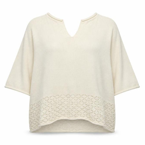 Carolyn Donnelly The Edit Women’s Ivory Knit Pullover Jumper M