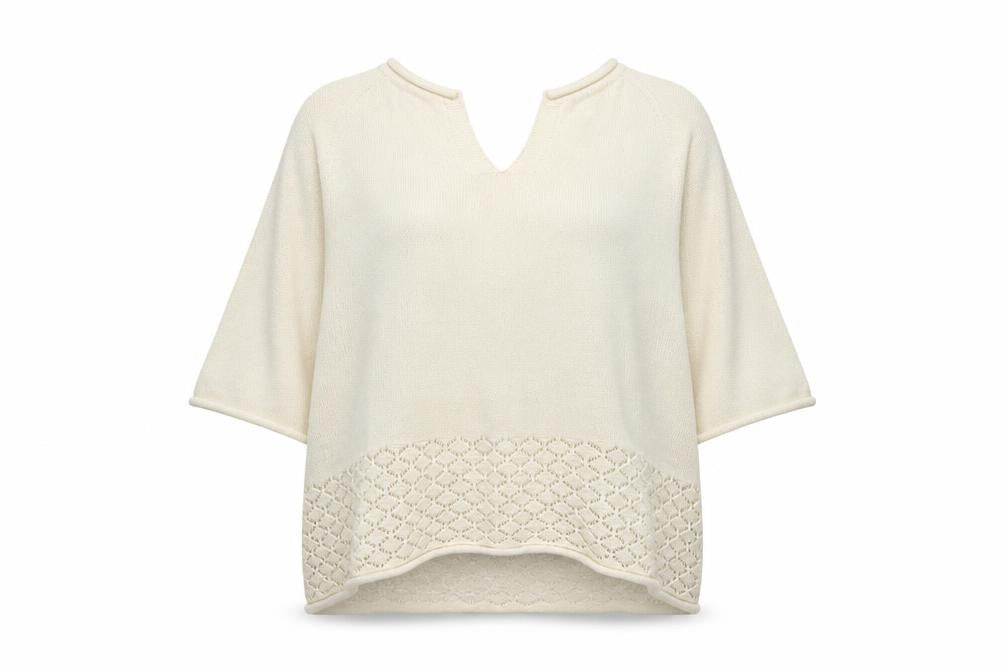 Carolyn Donnelly The Edit Women’s Ivory Knit Pullover Jumper M