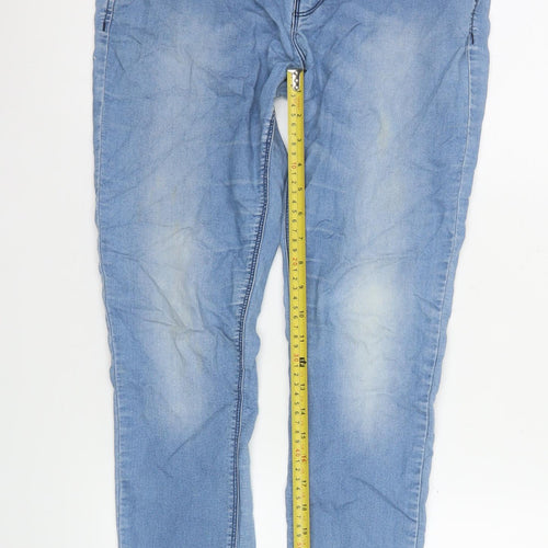 Denim Co. Women’s Blue Super Skinny Stretch Jeans Size 12