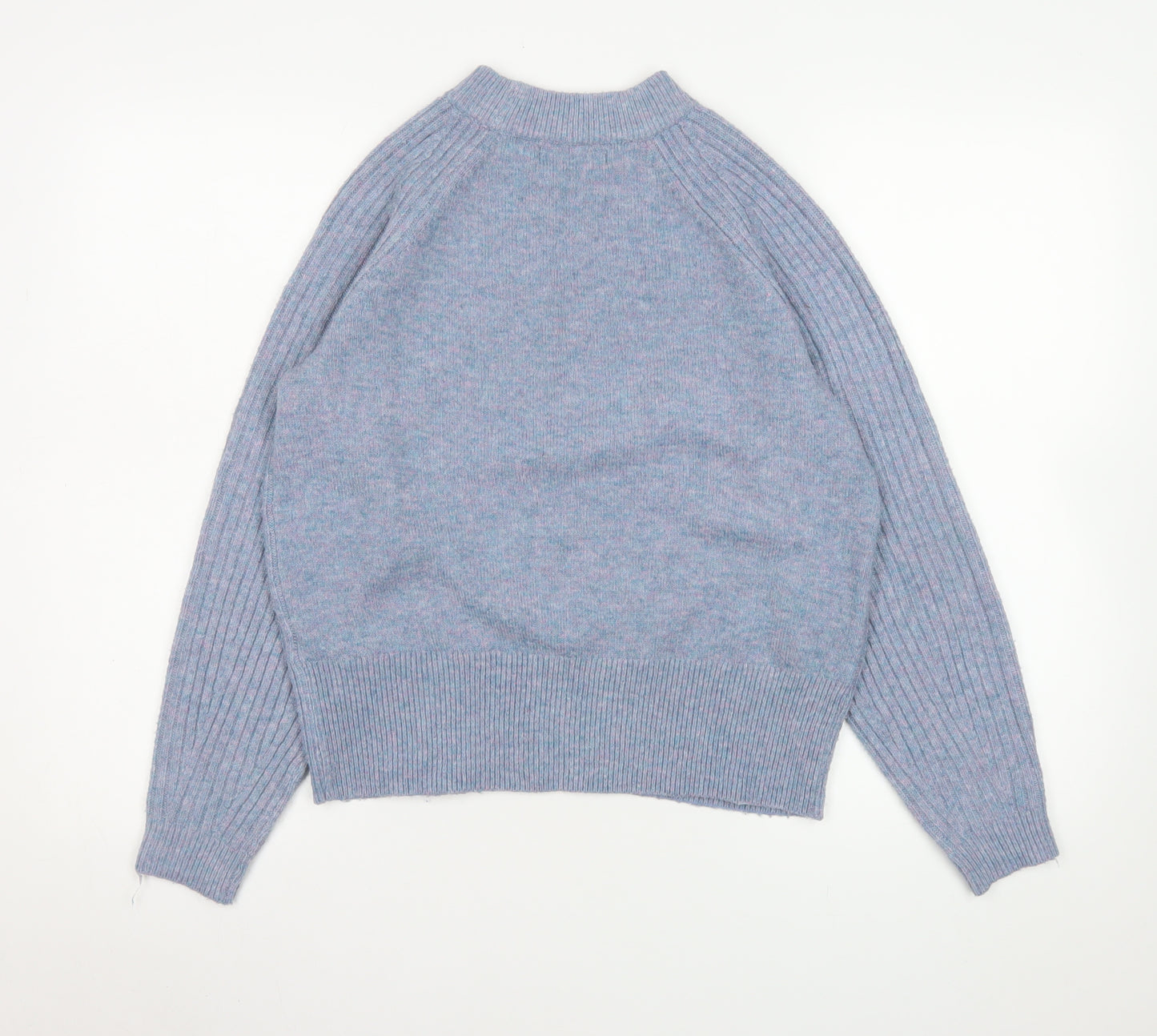 Marks and Spencer Women's Blue Knit Pullover Jumper Size S