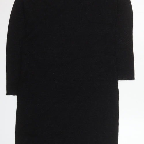 Next Women’s Black Bodycon Knit Midi Dress Size 18
