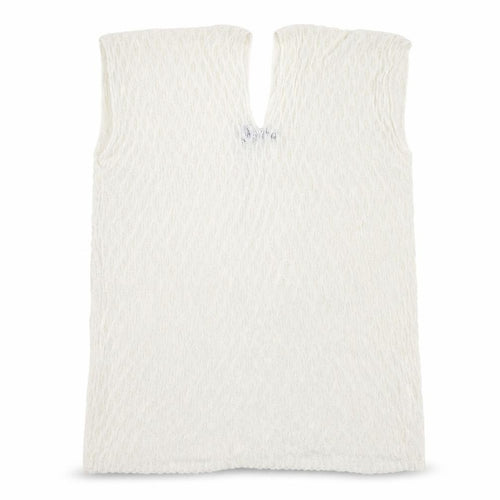Malissa J Women White Knit Camisole Sleeveless Top One Size