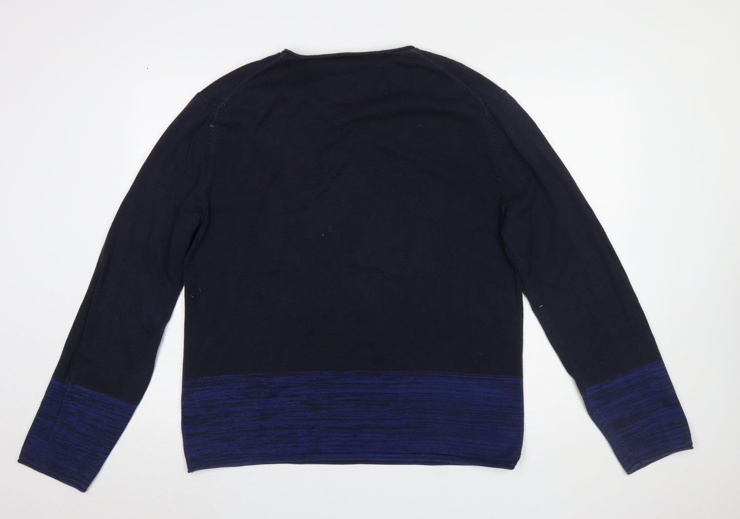 Gap Women’s Blue Cotton Pullover Jumper XL Long Sleeve Knit