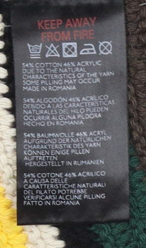 Urban Outfitters Women's Multicoloured Crochet Camisole Top Medium