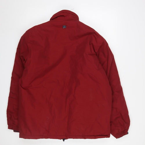 Cedarwood State Men's Red Puffer Jacket S Polyester Winter Coat