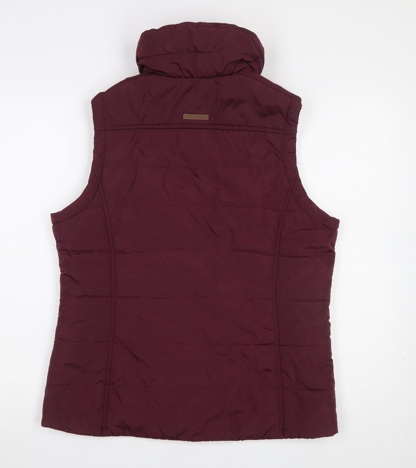 Regatta Womens Red Puffer Waistcoat Size 12 Outdoor Gilet