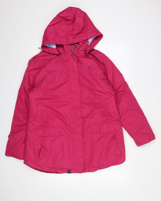 Lighthouse Women’s Pink Iona Waterproof Rain Coat Size 16