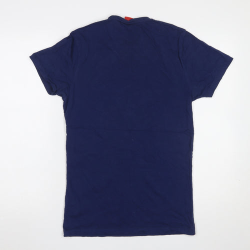 Cedar Wood State Men’s Blue Superman Logo T-Shirt Size S