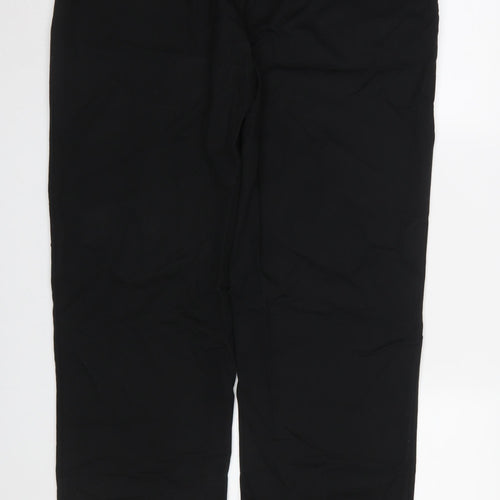 Amazon Essentials Men's Black Chino Trousers 38W 32L Regular Fit