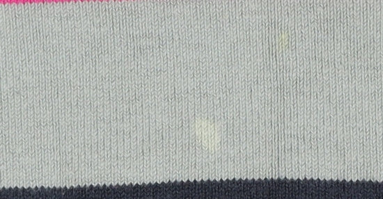 Monsoon Women Multicoloured Stripe Cotton Crew Neck Jumper M