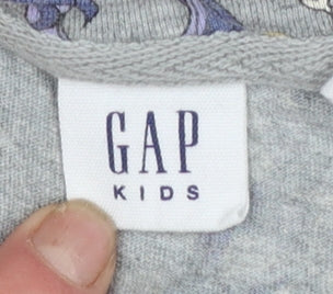 GAP Kids Girls Multicoloured Floral Skater Dress Size 12-13 Years