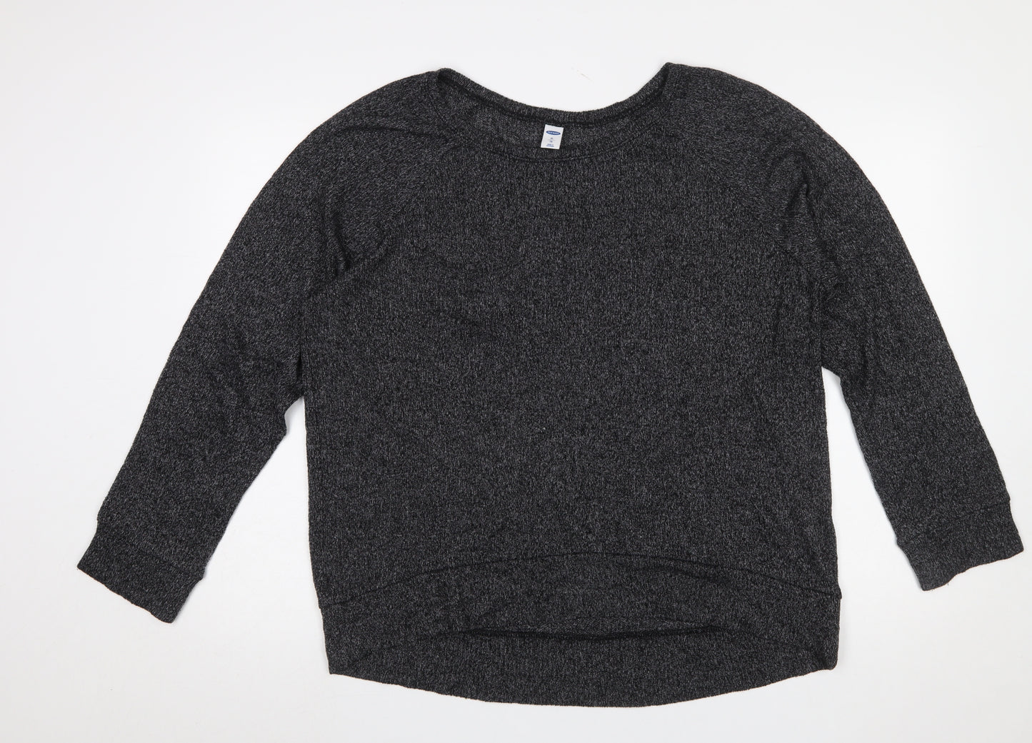 Old Navy Women's Grey XL Crew Neck Knit Pullover Jumper