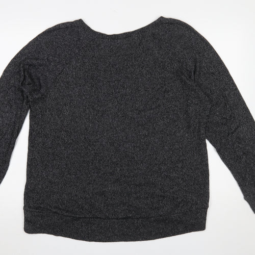 Old Navy Women's Grey XL Crew Neck Knit Pullover Jumper