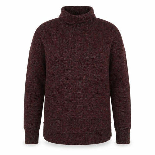 Topshop Women’s Red Roll Neck Chunky Knit Jumper Size 12
