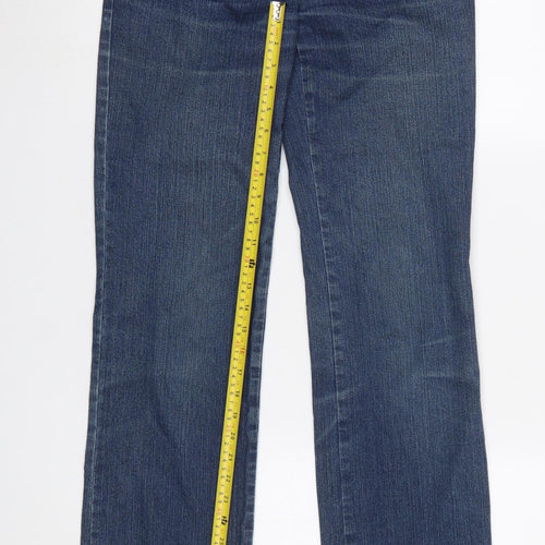 Gerry Weber Women Blue Straight Denim Jeans Size 10 Regular Fit