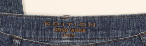 Gerry Weber Women Blue Straight Denim Jeans Size 10 Regular Fit