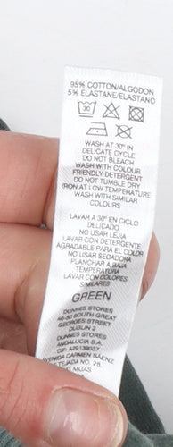 Carolyn Donnelly Women’s Green Cargo Jersey Trousers L Lightweight