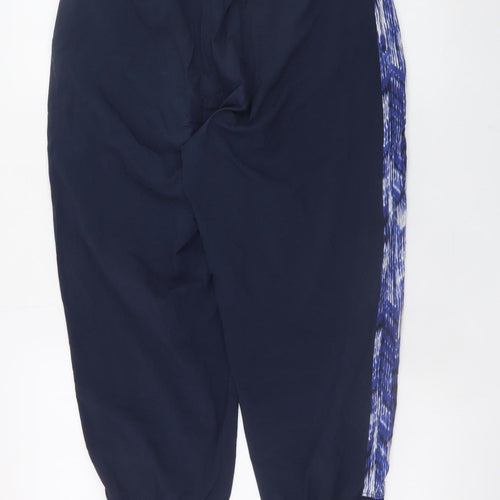 GapFit Women's Blue Medium Jogger Trousers with Zip Pockets