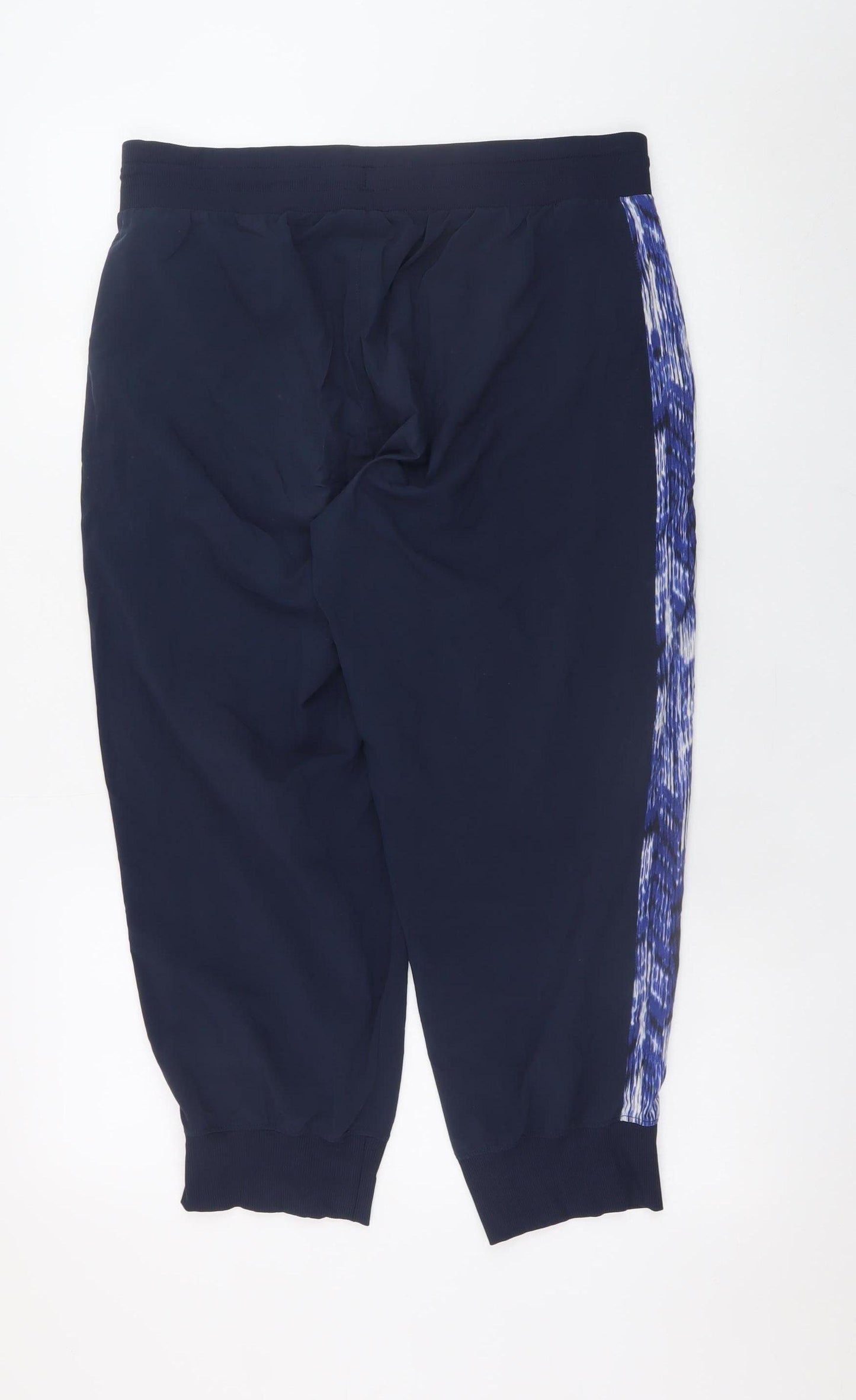 GapFit Women's Blue Medium Jogger Trousers with Zip Pockets