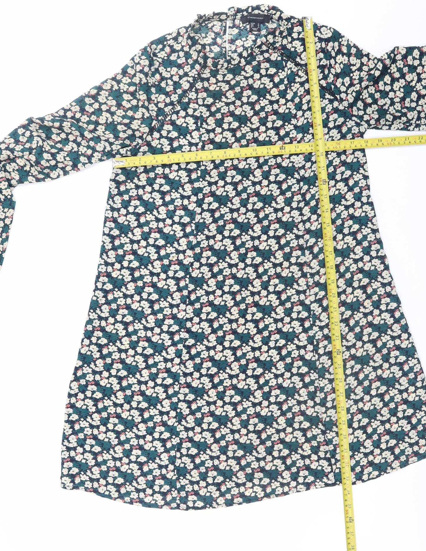 Atmosphere Women’s Multicoloured Floral Shift Dress Size 12
