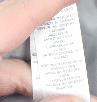 French Connection Women’s Grey Pencil Skirt Size 6 Lined Workwear