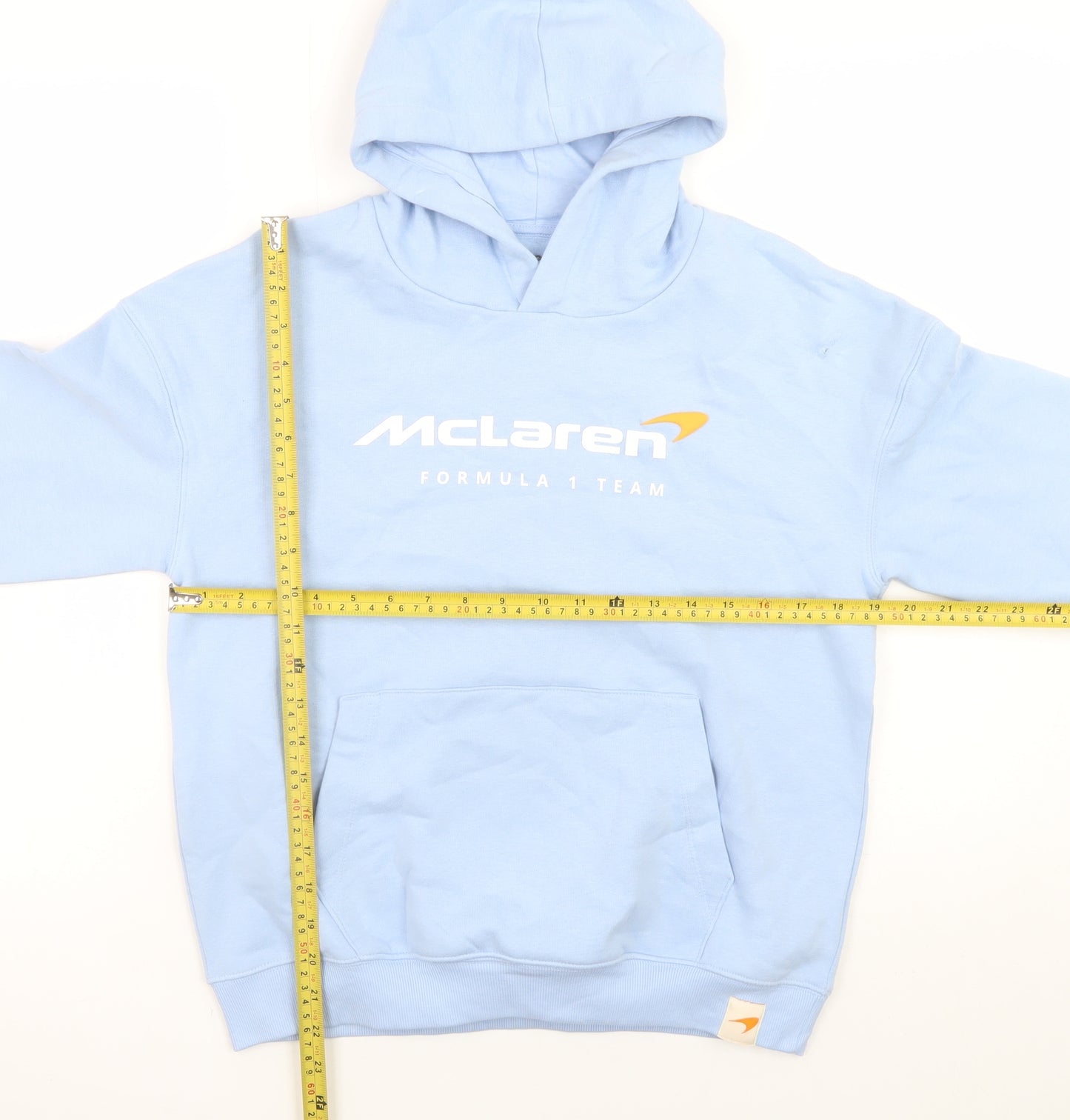 Marks and Spencer Boys Blue McLaren F1 Team Pullover Hoodie 11-12 Years