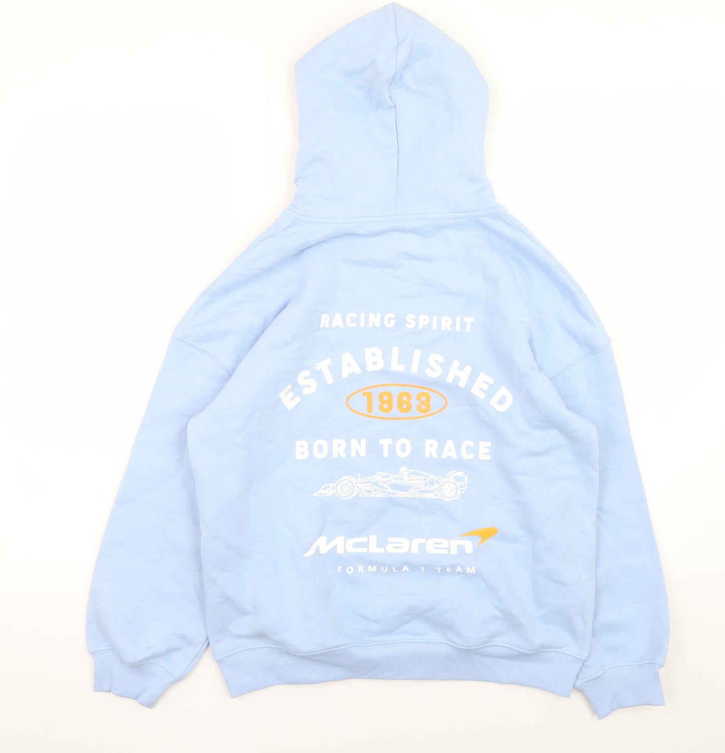 Marks and Spencer Boys Blue McLaren F1 Team Pullover Hoodie 11-12 Years